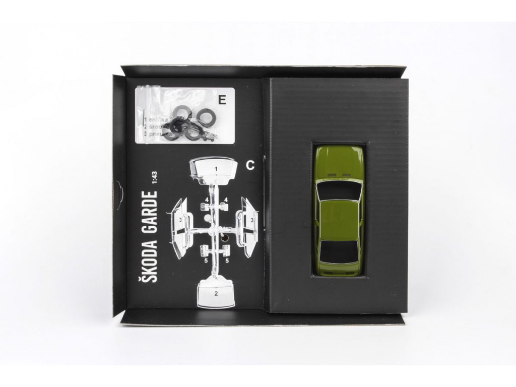 SKODA GARDE 1982 green olive 1:43 ABREX 